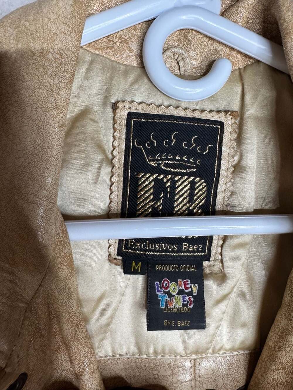 Baez Looney Tunes Wild West Varsity Jacket - Picture 3 of 5